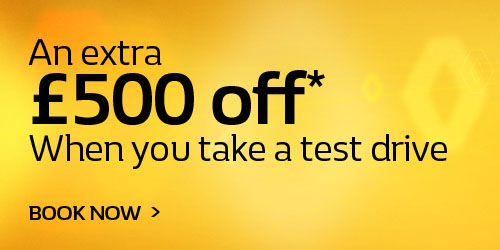 Renault £500 Test Drive